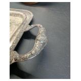 Vintage Silver-plated/Copper Lot | Bowls, Tray, Lids