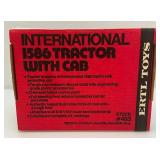 Vintage ERTL Toys Die Cast  International 1586 Tractor With Cab In Original Box