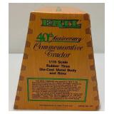Vintage ERTL Toys Die Cast  John Deere 40th Anniversary Commemorative 1/16 Scale Tractor In Original Box