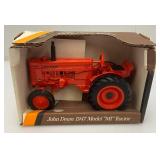 Vintage ERTL Toys Die Cast John Deere 1/16 Scale 1947 Model "MI" Tractor Orange Color In Original Box