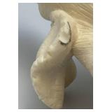 4.5" x 7" x 8" Resin Elephant Statue With Trunk Up