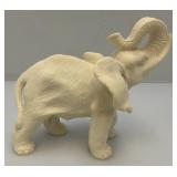 3 3/4" x 5.5" x 7" Resin Elephant Statue With Trunk Up