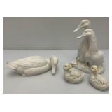 Misc. Miniature Duck Figurines Including Goebel And More
