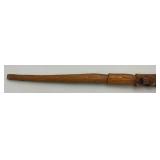 Large 40" Hand Carved Tribal Themed Heavy Wood Walking Stick