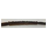 Large 40" Hand Carved Tribal Themed Heavy Wood Walking Stick
