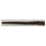 Large 40" Hand Carved Tribal Themed Heavy Wood Walking Stick