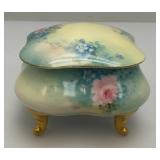 Vintage Limoges Hand Painted Dresser Set