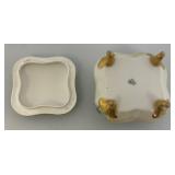 Vintage Limoges Hand Painted Dresser Set