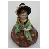 Vintage Miniature Porcelain Figurines 3 =  6" 1 = 7"