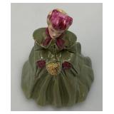 Vintage Miniature Porcelain Figurines 3 =  6" 1 = 7"