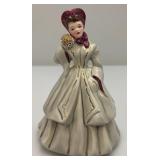 Vintage Miniature Porcelain Figurines 3 =  6" 1 = 7"