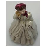 Vintage Miniature Porcelain Figurines 3 =  6" 1 = 7"