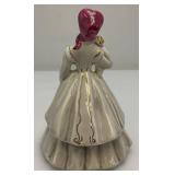 Vintage Miniature Porcelain Figurines 3 =  6" 1 = 7"