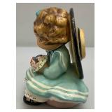 Vintage Miniature Porcelain Figurines 3 =  6" 1 = 7"