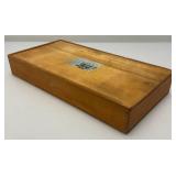 Vintage COLT Firearms Wooden Pistol Box