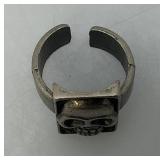Metal Skull Ring Size 10 Mens