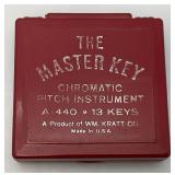 Vintage Music Master Key Chromatic Pitch Instrument And More