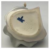 Vintage 1971 Lladro #1169 Couple Of Doves Figurine & Vintage Liadro Daisa Jolie Girl Figurine (Missing little Brass piece And Bow Chipped On Back) 7 3/4"
