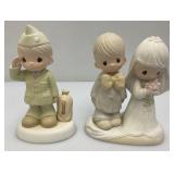 Large Group Of Misc. Precious Moments Pieces Most
