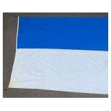 Vintage San marino Civil Flag (No Seal) Roughly 62" x 98"