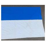 Vintage San marino Civil Flag (No Seal) Roughly 62" x 98"