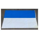 Vintage San marino Civil Flag (No Seal) Roughly 62" x 98"