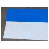 Vintage San marino Civil Flag (No Seal) Roughly 62" x 98"