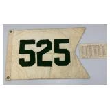 Vintage Military Company 525-43, Regiment And Battalion Flag 16" x 24"