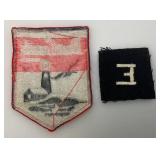 Misc. Military Medals, U.S. Flag And More Including Silk 48 Star US Flag 11" x 17 1/2"