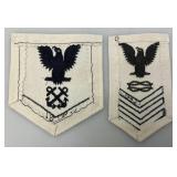 Misc. 1940 Naval Patches Some Dated On Back See Photos