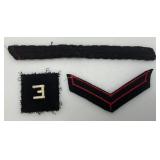 Misc. 1940 Naval Patches Some Dated On Back See Photos