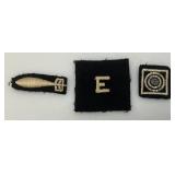 Vintage WW2 Navy Belt And Patches
