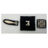 Vintage WW2 Navy Belt And Patches