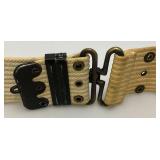 Vintage WW2 Navy Belt And Patches
