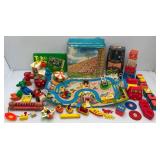 Misc. Vintage Toys including BARBIE Goes To College And More