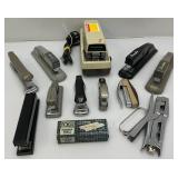 Group Of Misc. Vintage Staplers
