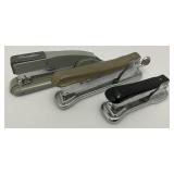 Group Of Misc. Vintage Staplers