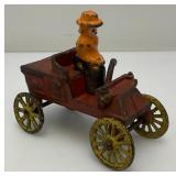 1902-1919 Kenton Toys Cast Iron Car With Driver