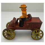 1902-1919 Kenton Toys Cast Iron Car With Driver