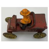1902-1919 Kenton Toys Cast Iron Car With Driver