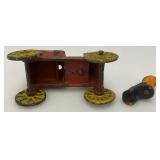 1902-1919 Kenton Toys Cast Iron Car With Driver