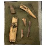 Group Of Misc. Native American Artifacts Including Arrow Heads And More