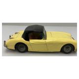 Vintage Miniature Car Bandai Brand Austin Healey 100SX Coupe Cream/Black Friction And Works