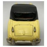 Vintage Miniature Car Bandai Brand Austin Healey 100SX Coupe Cream/Black Friction And Works