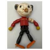 Misc. Vintage Toys Including Wooden Dog Puppet And More