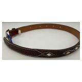 Misc. Leather Belts including Tony Lama And More Size 38