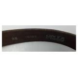 Misc. Leather Belts including Tony Lama And More Size 38