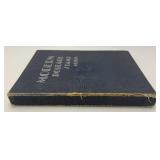 Vintage Modern Postage Stamp Album With Some Stamps