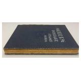 Vintage Modern Postage Stamp Album With Some Stamps