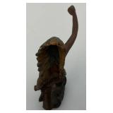Antique Miniature Elastolin/Lineol Indian Figure 4 1/2" Tall  Very Cool